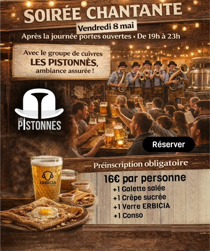 Soirée Chantante Erbicia 8 mai