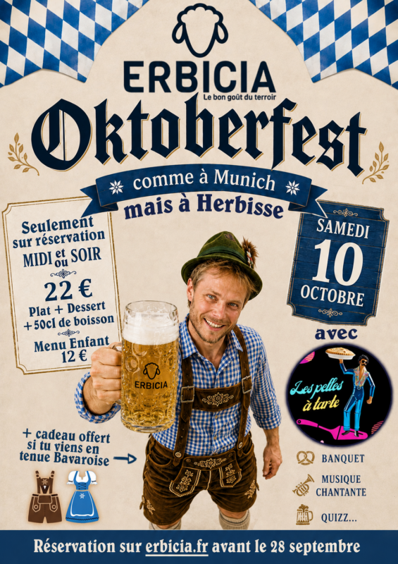 Oktoberfest à Herbisse la 10 octobre 2026 chez Erbicia